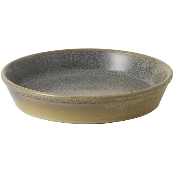 Dudson Evo 6 1/4" Matte Granite Stoneware Olive / Tapas Dish By Arc Cardinal - 24/Case 1 Dudson Evo 6 1/4" Matte Granite Stoneware Olive / Tapas Dish By Arc Cardinal - 24/Case