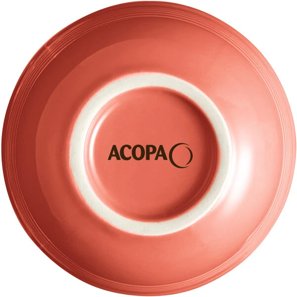 Acopa Capri 8 Oz. Coral Reef Stoneware Bouillon - 36/Case 3 Acopa Capri 8 Oz. Coral Reef Stoneware Bouillon - 36/Case - Image 3