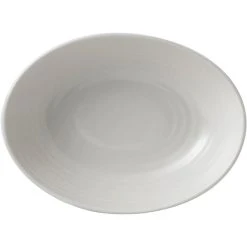 Alternative view of Dudson Evo 6 1/2" Matte Pearl Oval Stoneware Bowl By Arc Cardinal - 24/Case