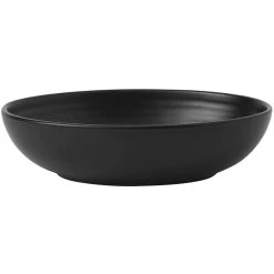 Dudson Evo 6 1/2" Matte Jet Oval Stoneware Bowl By Arc Cardinal - 24/Case