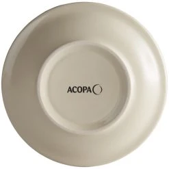Acopa 6" Brown Speckle Narrow Rim Stoneware Saucer - 36/Case -Acopa Sales 2291093