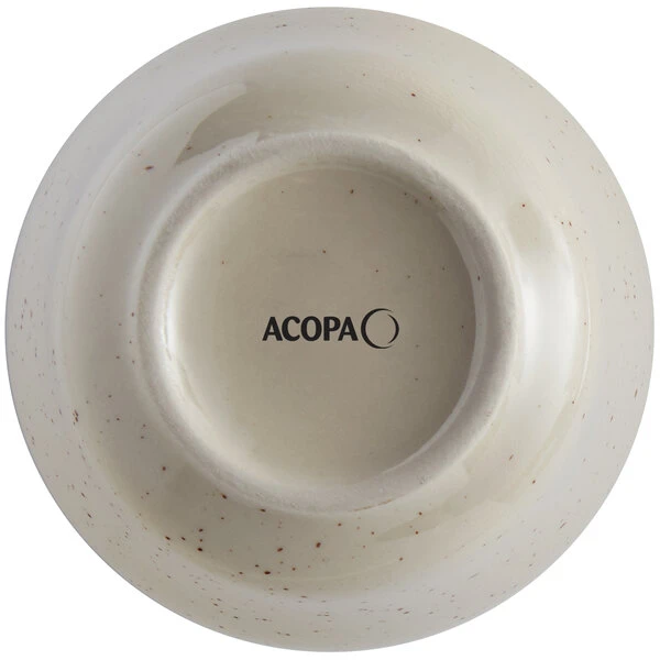 Acopa 7.25 Oz. Brown Speckle Narrow Rim Stoneware Bouillon Cup - 36/Case 3 Acopa 7.25 Oz. Brown Speckle Narrow Rim Stoneware Bouillon Cup - 36/Case - Image 3
