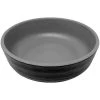 GET Enterprises GET Roca Matte 4 Oz. Black Melamine Shallow Side Dish - 48/Case