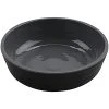 GET Enterprises GET Roca Glazed 4 Oz. Gray Melamine Shallow Side Dish - 48/Case