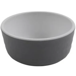 GET Enterprises GET Roca Matte 3 Oz. Gray Melamine Sauce Dish - 72/Case