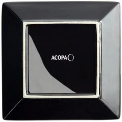 Acopa 6" Glossy Black Square Stoneware Plate - 36/Case 7 Acopa 6" Glossy Black Square Stoneware Plate - 36/Case -Acopa Sales 2303458