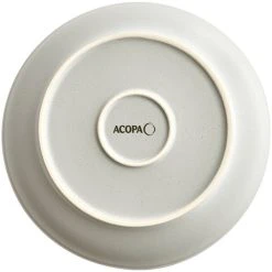 Acopa Embers 48 Oz. Grey Matte Stoneware Pasta Bowl - 6/Case -Acopa Sales 2322471
