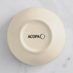 Acopa Embers 18 Oz. Cream White Matte Stoneware Bowl - 12/Case -Acopa Sales 2323506