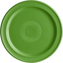 Alternative view of Sample - Acopa Capri 10" Palm Green Stoneware Plate