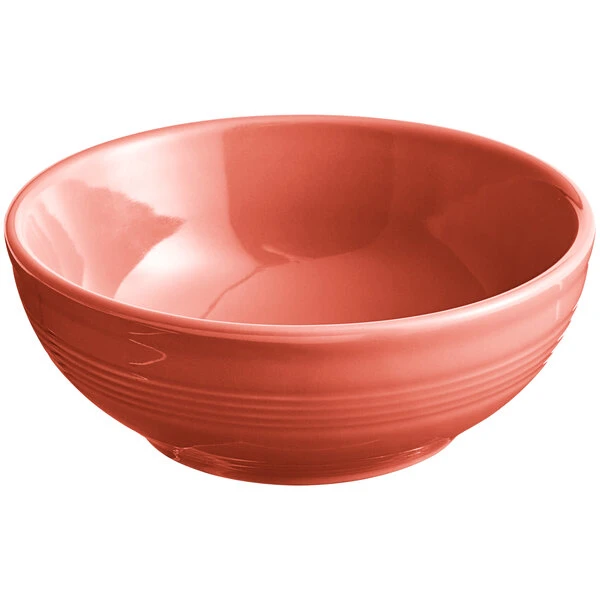 Sample - Acopa Capri 19 Oz. Coral Reef Stoneware Bistro Bowl 2 Sample - Acopa Capri 19 Oz. Coral Reef Stoneware Bistro Bowl - Image 2
