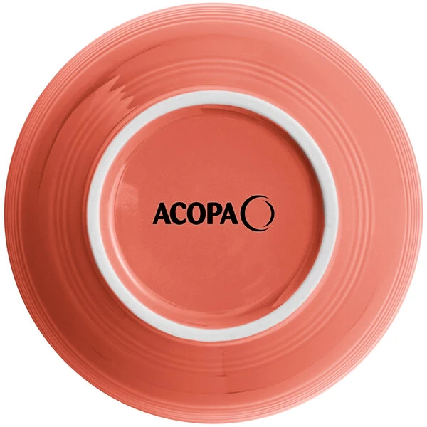 Sample - Acopa Capri 19 Oz. Coral Reef Stoneware Bistro Bowl 3 Sample - Acopa Capri 19 Oz. Coral Reef Stoneware Bistro Bowl - Image 3