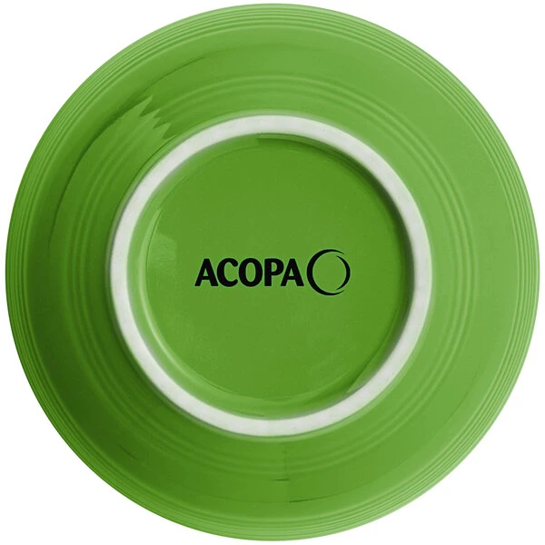 Sample - Acopa Capri 19 Oz. Palm Green Stoneware Bistro Bowl 3 Sample - Acopa Capri 19 Oz. Palm Green Stoneware Bistro Bowl - Image 3