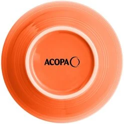 Sample - Acopa Capri 19 Oz. Valencia Orange Stoneware Bistro Bowl 7 Sample - Acopa Capri 19 Oz. Valencia Orange Stoneware Bistro Bowl -Acopa Sales 2324325