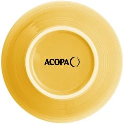 Sample - Acopa Capri 19 Oz. Citrus Yellow Stoneware Bistro Bowl 7 Sample - Acopa Capri 19 Oz. Citrus Yellow Stoneware Bistro Bowl -Acopa Sales 2324352
