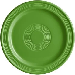 Alternative view of Sample - Acopa Capri 9" Palm Green Stoneware Plate
