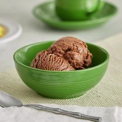 Sample - Acopa Capri 13 Oz. Palm Green Stoneware Nappie Bowl