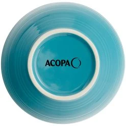 Sample- Acopa Capri 13 Oz. Caribbean Turquoise Stoneware Nappie Bowl 7 Sample- Acopa Capri 13 Oz. Caribbean Turquoise Stoneware Nappie Bowl -Acopa Sales 2325637