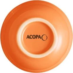 Sample- Acopa Capri 8 Oz. Valencia Orange Stoneware Bouillon Cup 7 Sample- Acopa Capri 8 Oz. Valencia Orange Stoneware Bouillon Cup -Acopa Sales 2325659
