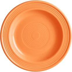 Alternative view of Sample - Acopa Capri 6 1/8" Valencia Orange Stoneware Plate