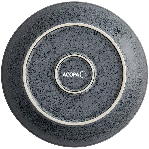 Acopa Embers 48 Oz. Midnight Blue Matte Stoneware Pasta Bowl - 6/Case 3 Acopa Embers 48 Oz. Midnight Blue Matte Stoneware Pasta Bowl - 6/Case - Image 3
