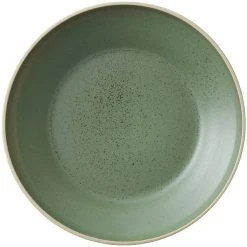 Oneida Moira By 1880 Hospitality MO2702023SB 9" Smoky Basil Stoneware Deep Plate - 12/Case
