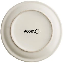 Acopa 8 1/4" Ivory (American White) Narrow Rim Stoneware Plate - 36/Case 6 Acopa 8 1/4" Ivory (American White) Narrow Rim Stoneware Plate - 36/Case -Acopa Sales 2464173