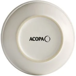Acopa 13 Oz. Ivory (American White) Rolled Edge Stoneware Nappie Bowl - 36/Case -Acopa Sales 2464217