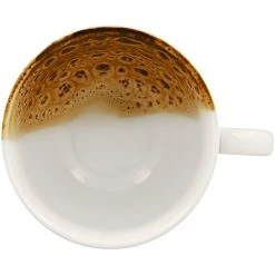 RAK Porcelain Wild 9.45 Oz. Brown Porcelain Coffee Cup - 12/Case -Acopa Sales 2466899