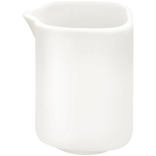 RAK Porcelain Ska 0.7 Oz. Ivory Porcelain Creamer - 6/Case 1 RAK Porcelain Ska 0.7 Oz. Ivory Porcelain Creamer - 6/Case
