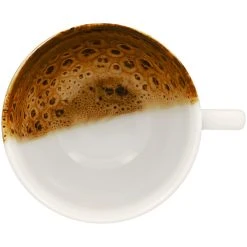 RAK Porcelain Wild 15.2 Oz. Brown Porcelain Breakfast Cup - 12/Case -Acopa Sales 2467015