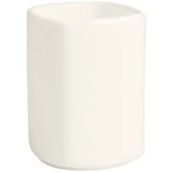 RAK Porcelain Ska 2 3/8" Ivory Porcelain Toothpick Holder - 6/Case