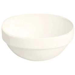 RAK Porcelain Ska 20.3 Oz. Ivory Porcelain Bowl - 12/Case