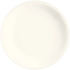 RAK Porcelain Ska 10 1/4" Ivory Narrow Rim Porcelain Deep Plate - 12/Case