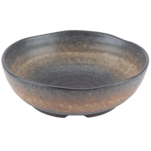 10 Strawberry Street NAG-9BWL Whittier Nagoya 48 Oz. Stoneware Serving Bowl - 12/Case 2 10 Strawberry Street NAG-9BWL Whittier Nagoya 48 Oz. Stoneware Serving Bowl - 12/Case - Image 2